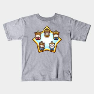 The Five Wisdom Kings Kids T-Shirt